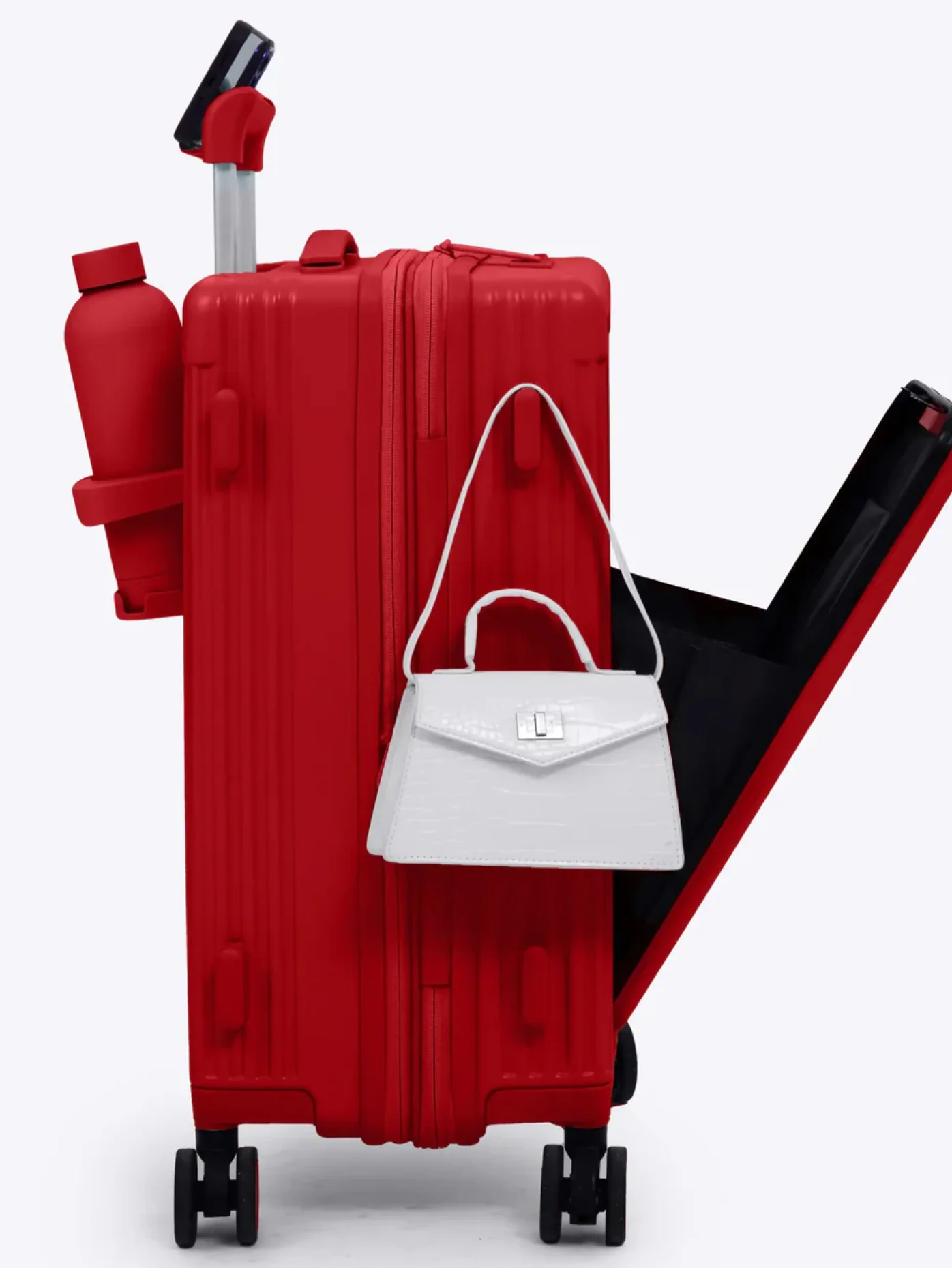 Nobl Carry-On: All-in-One Expandable - Cherry Red - Image 5
