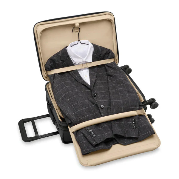 Briggs & Riley Baseline Essential Carry-On Spinner - Black - Image 4
