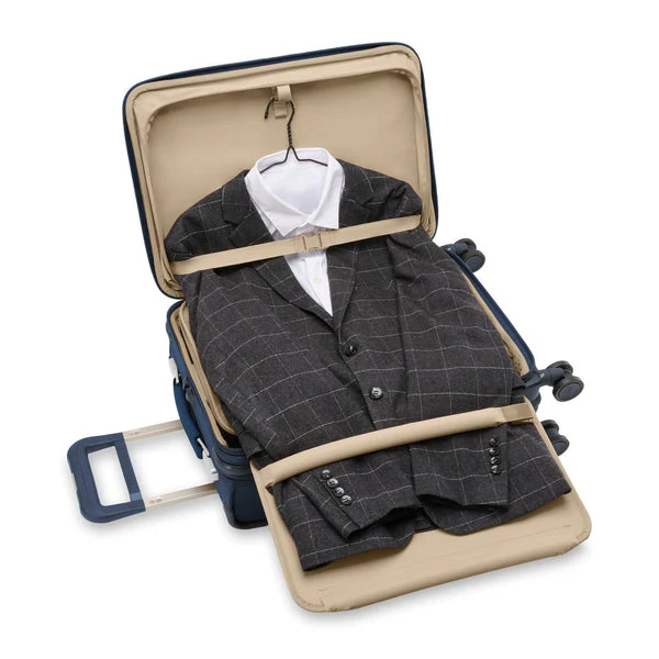 Briggs & Riley Baseline Essential Carry-On Spinner - Navy - Image 4
