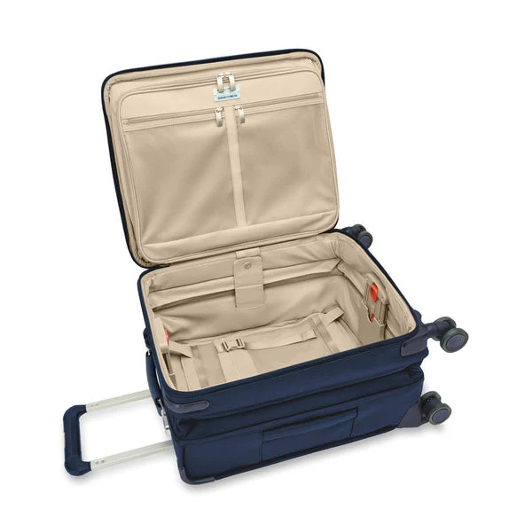 Briggs & Riley Baseline Global Carry-On Spinner - Navy - Image 5