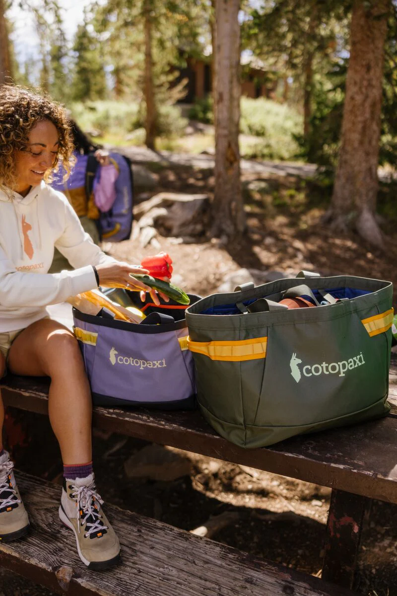 Cotopaxi Allpa 30L Gear Hauler Tote - Blue Smoke and Carbon - Image 5