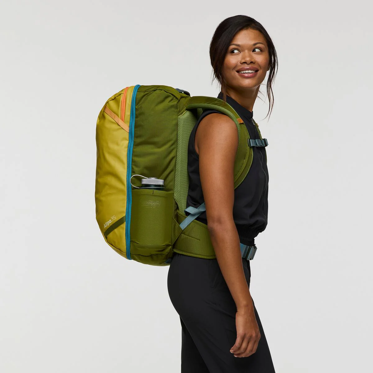 Cotopaxi Allpa 35L Travel Pack - Lemon Grass and Cedar - Image 12
