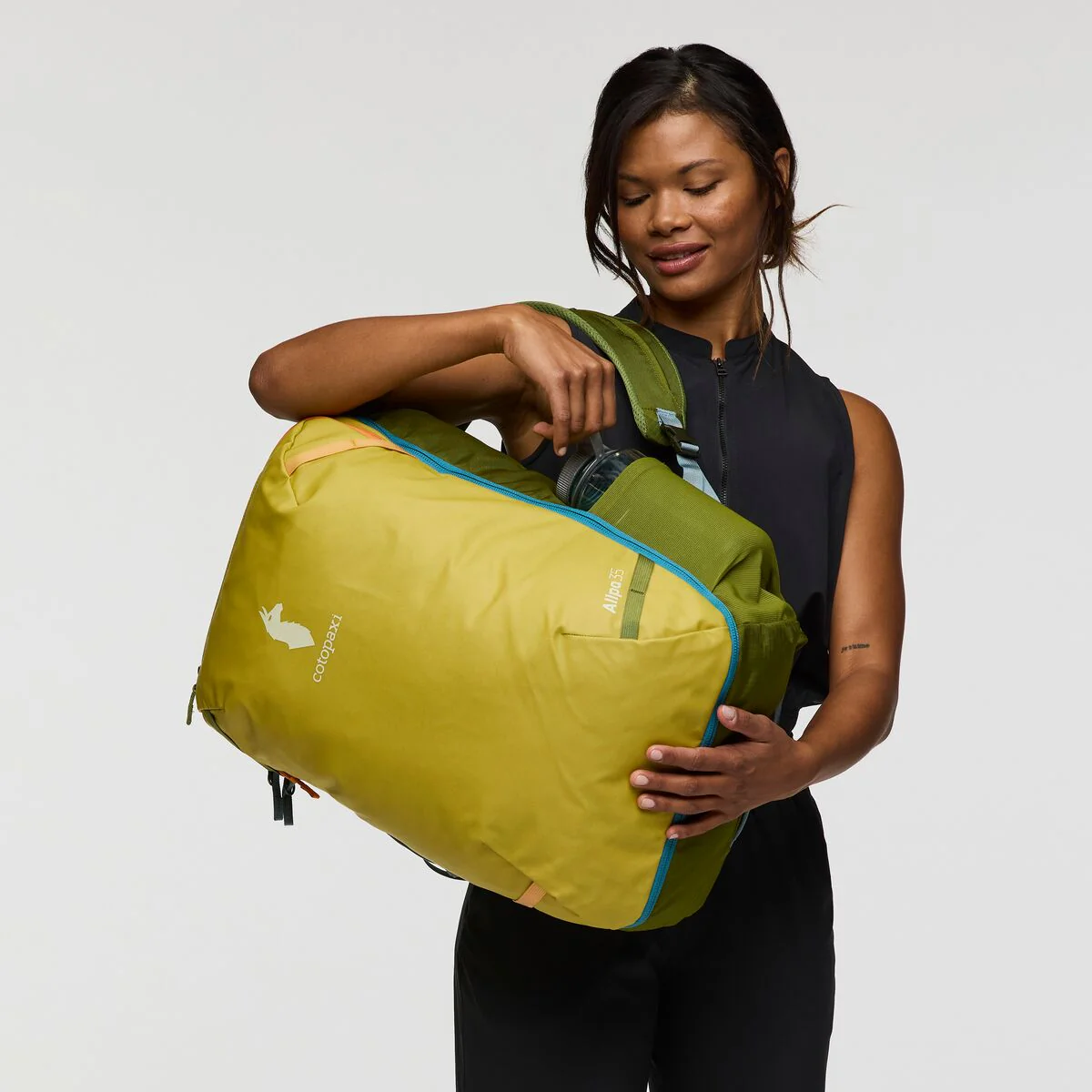 Cotopaxi Allpa 35L Travel Pack - Lemon Grass and Cedar - Image 36