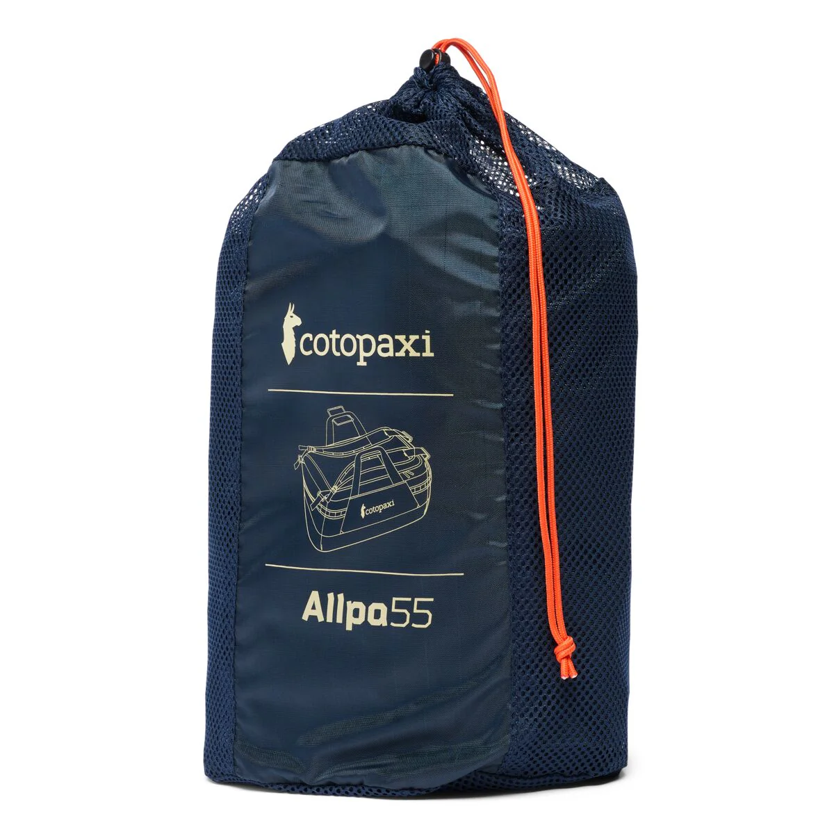 Cotopaxi Allpa Getaway 55L Duffle - Blue Smoke/Carbon - Image 4
