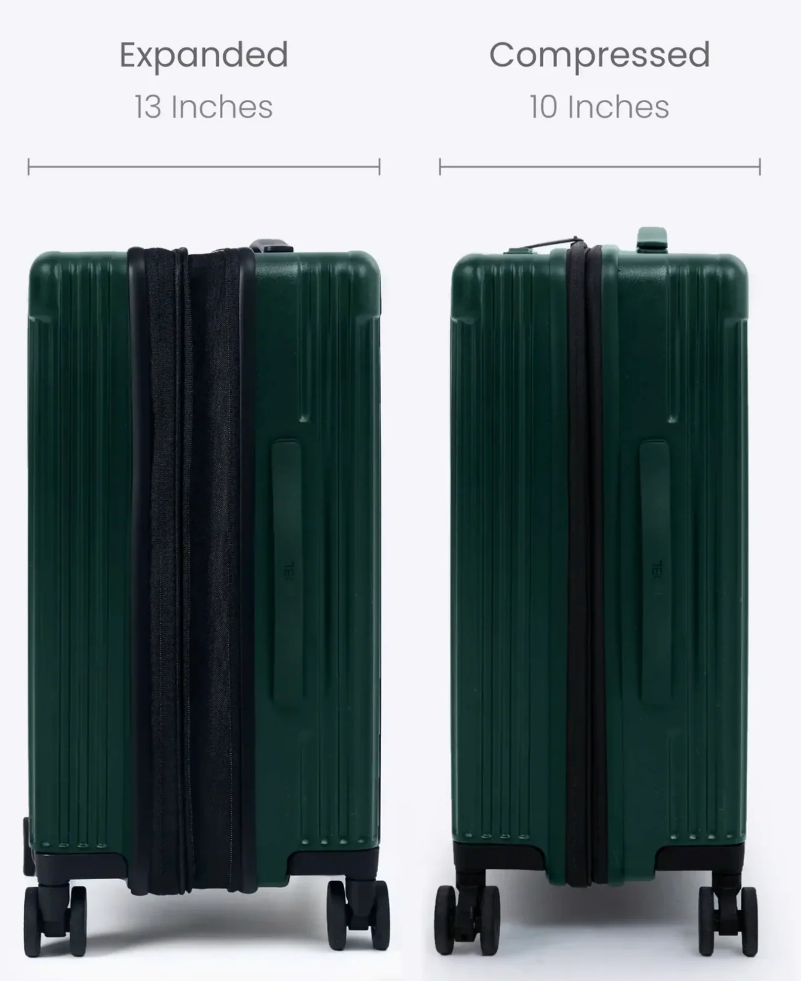 Nobl Carry-On: All-in-One Expandable - Forrest Green - Image 4