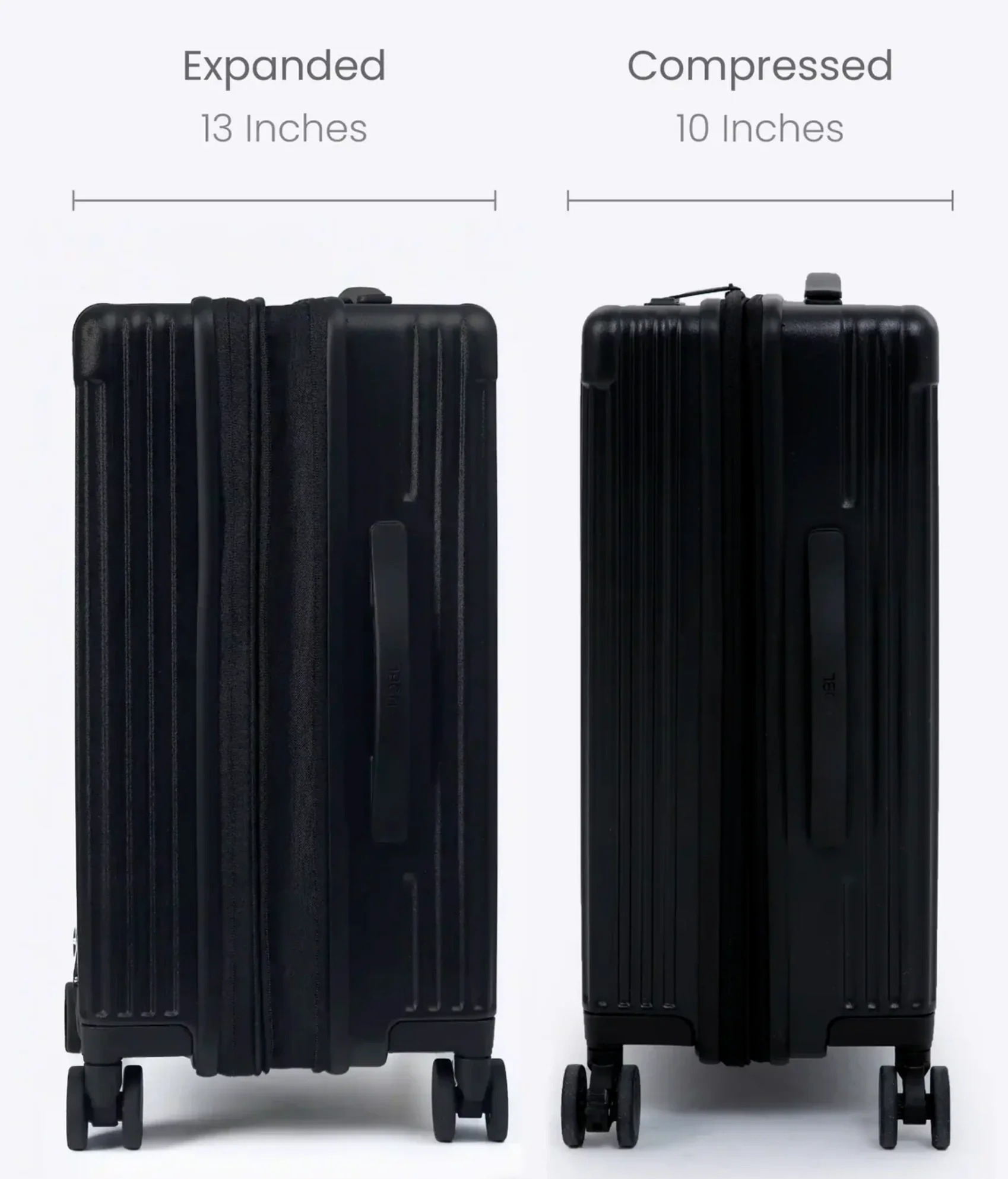 Nobl Carry-On: All-in-One Expandable - Jet Black - Image 5
