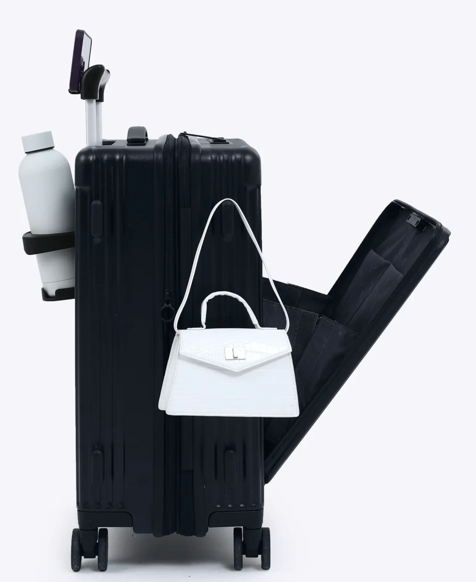 Nobl Carry-On: All-in-One Expandable - Jet Black - Image 6