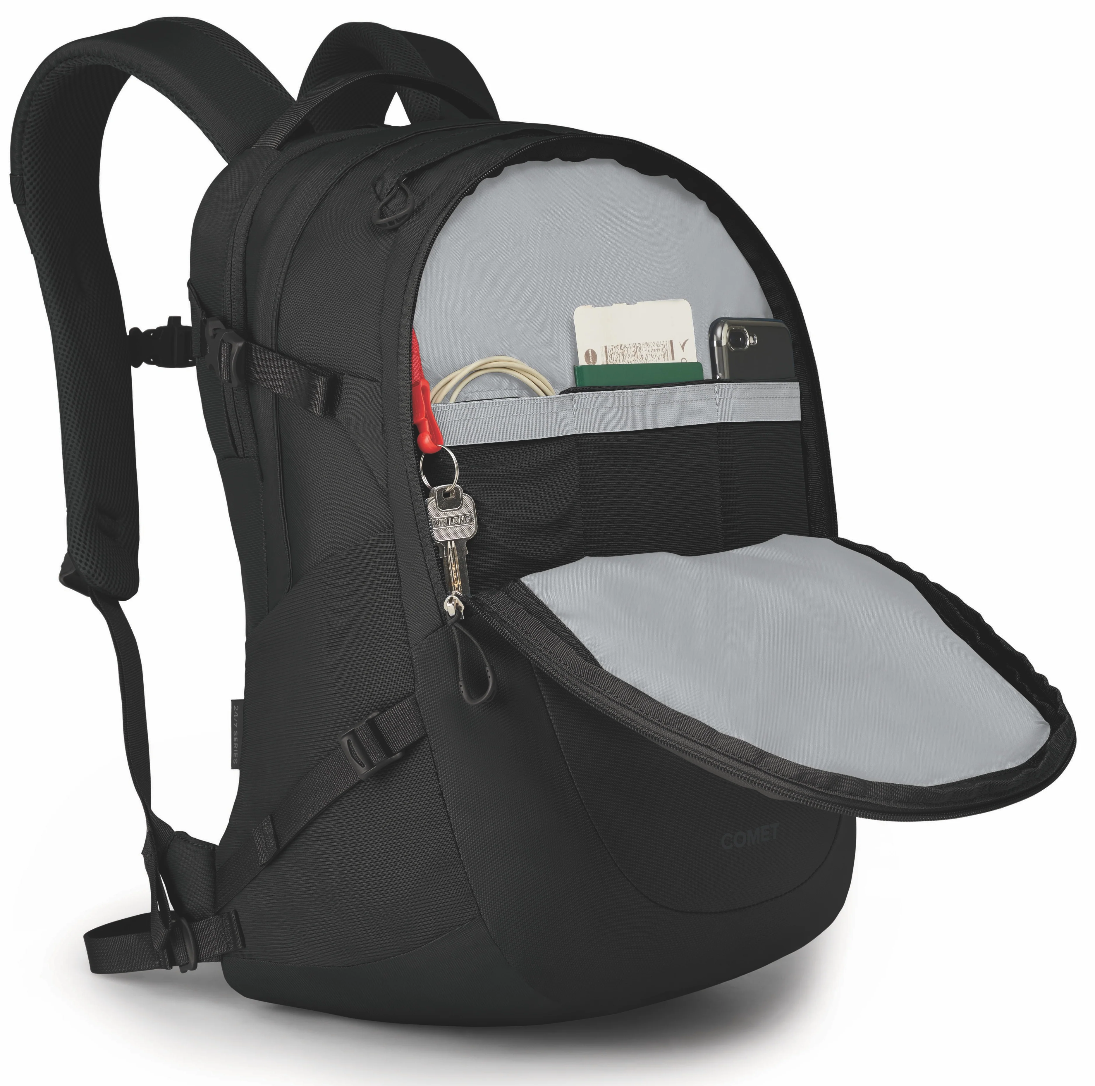 Osprey Comet - Black - Image 4
