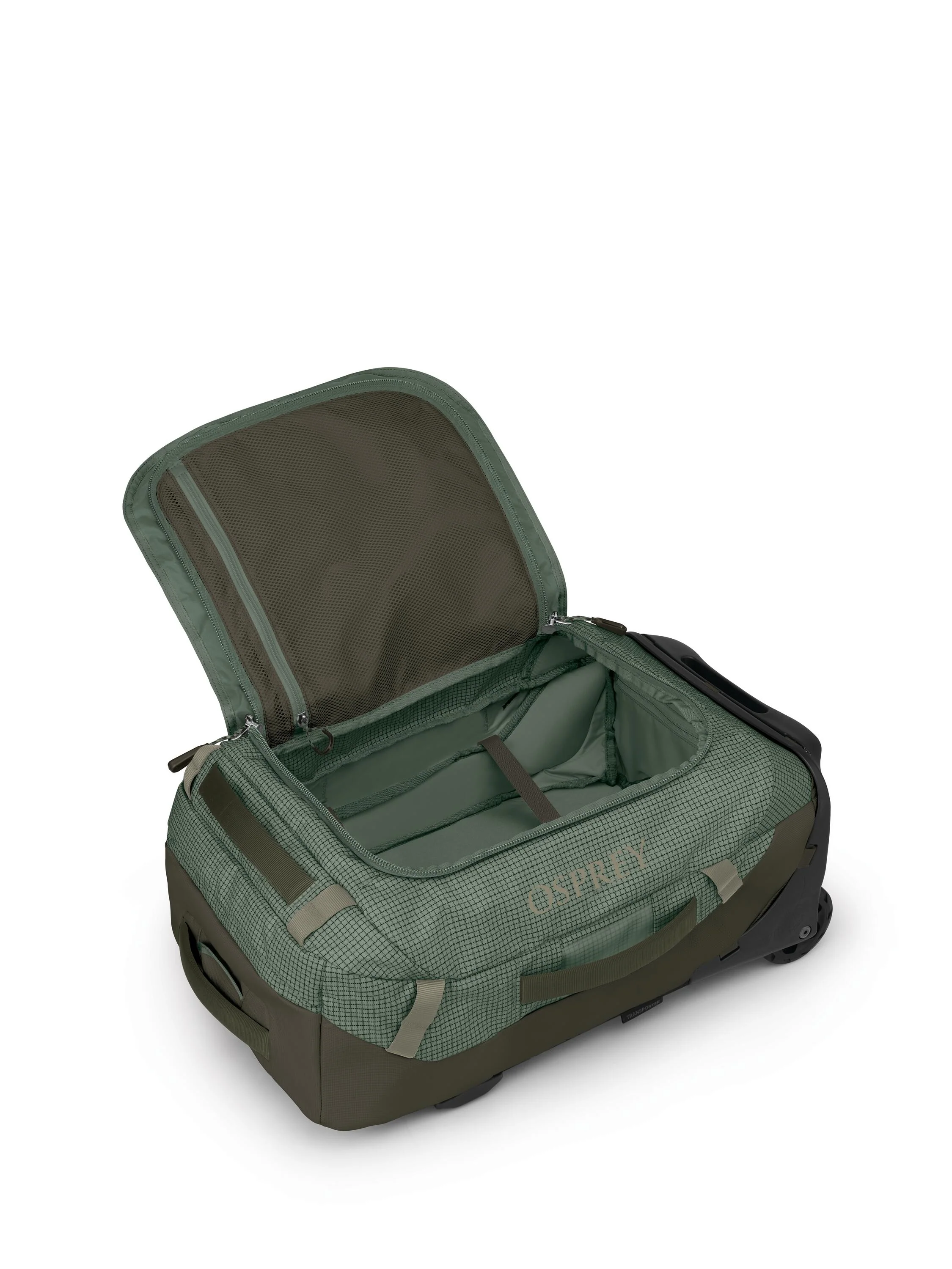 Osprey  Transporter™ Wheeled Duffel 40 - Pine Leaf/Earl Grey - Image 4