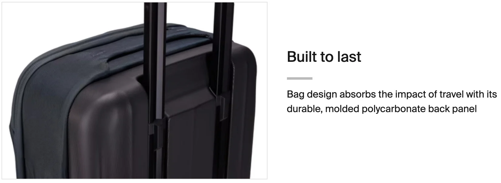 Thule Subterra 2  carry-on suitcase spinner 55cm - Dark Slate - Image 8