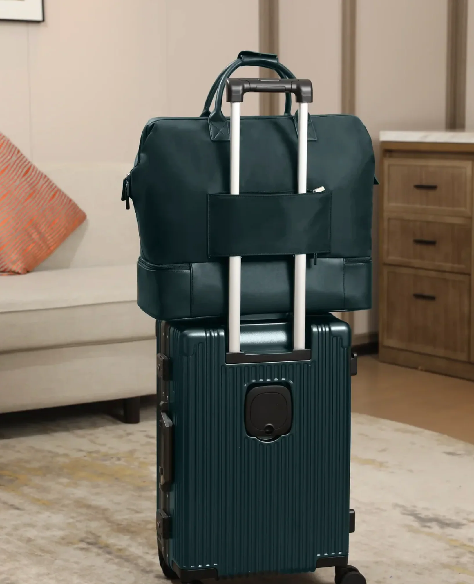 Nobl Weekender Bag - Forrest Green - Image 3